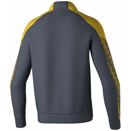 Veste d'entraînement ERIMA Evo Star slate grey jaune dos