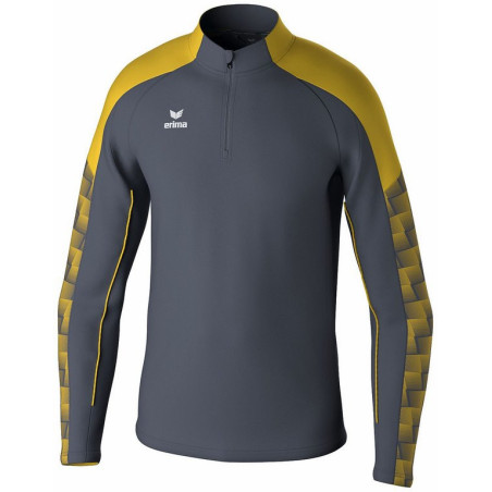Sweat d'entraînement Erima Evo Star slate grey jaune face