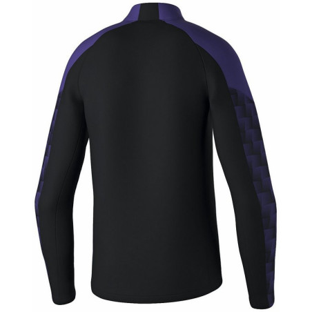 Sweat d'entraînement Erima Evo Star noir ultra violet dos