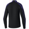 Sweat d'entraînement Erima Evo Star noir ultra violet dos