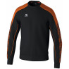 Sweat-Shirt Erima Evo Star noir orange face