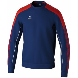 Sweat-Shirt Erima Evo Star new navy rouge face