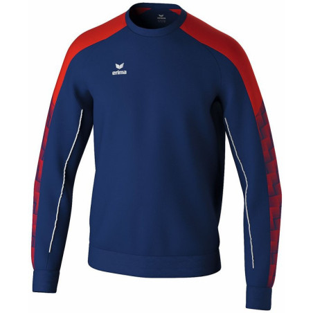 Sweat-Shirt Erima Evo Star new navy rouge face