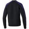 Sweat-Shirt Erima Evo Star noir ultra violet dos