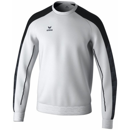 Sweat-Shirt Erima Evo Star blanc noir face