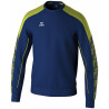 Sweat-Shirt Erima Evo Star new navy lime face