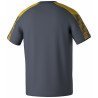 T-shirt ERIMA Evo Star slate grey jaune dos
