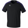 T-shirt ERIMA Evo Star noir ultra violet face