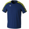 T-shirt ERIMA Evo Star new navy lime face