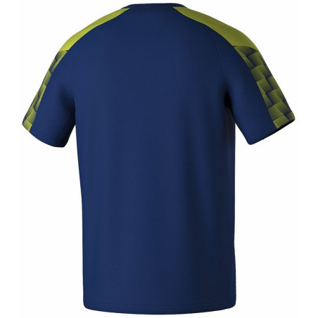 T-shirt ERIMA Evo Star new navy lime dos