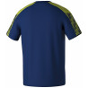 T-shirt ERIMA Evo Star new navy lime dos