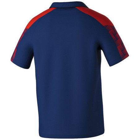 Polo ERIMA Evo Star new navy rouge dos
