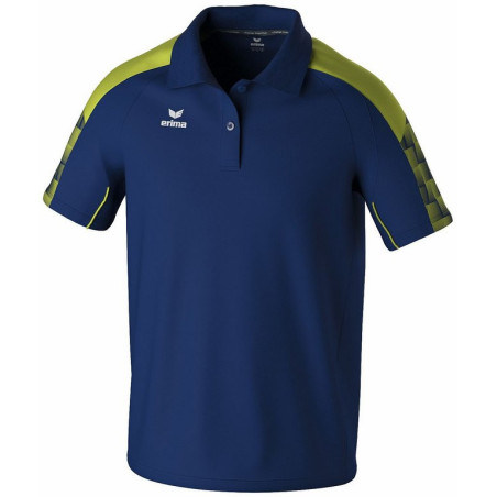 Polo ERIMA Evo Star new navy lime face