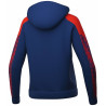 Veste d'entraînement Femme ERIMA Evo Star avec capuche new navy rouge dos