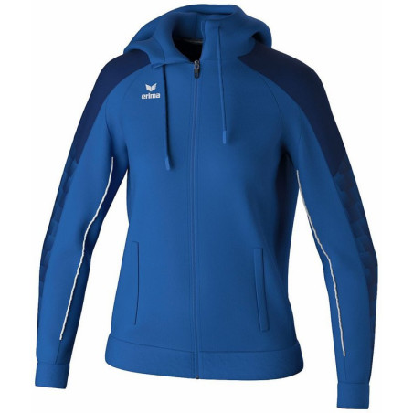 Veste d'entraînement Femme ERIMA Evo Star avec capuche  new roy new navy face