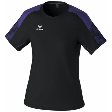 T-shirt Femme ERIMA Evo Star noir ultra violet face