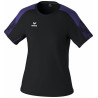 T-shirt Femme ERIMA Evo Star noir ultra violet face