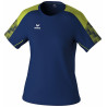 T-shirt Femme ERIMA Evo Star new navy lime face