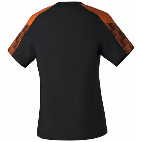 T-shirt Femme ERIMA Evo Star noir orange dos