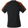 T-shirt Femme ERIMA Evo Star noir orange dos