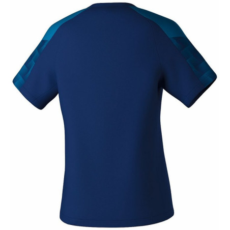 T-shirt Femme ERIMA Evo Star new navy mykonos blue dos