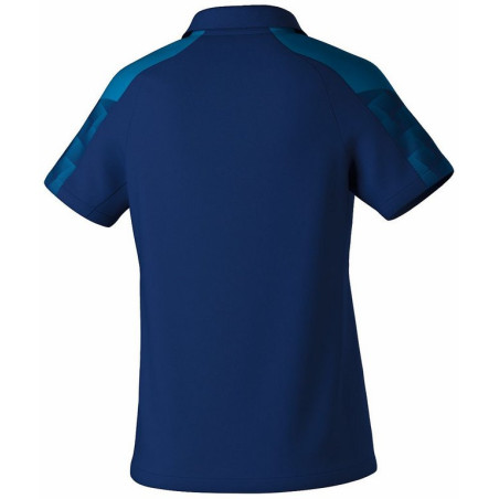 Polo Femme ERIMA Evo Star new roy mykonos blue dos