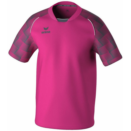 Maillot Erima Evo Star pink glo slate grey face