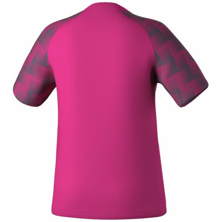 Maillot Femme Erima Evo Star pink glo slate grey dos