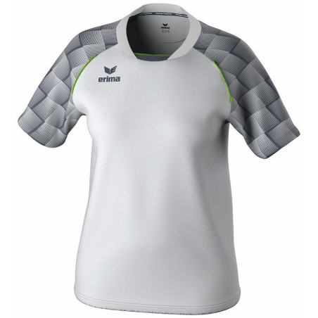 Maillot Femme Erima Evo Star blanc slate grey face
