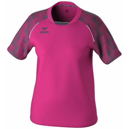 Maillot Femme Erima Evo Star pink glo slate grey face