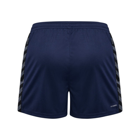 Short Hummel HMLAUTHENTIC Femme marine dos