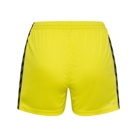 Short Hummel HMLAUTHENTIC Femme blazing yellow dos