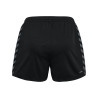 Short Hummel HMLAUTHENTIC Femme black dos