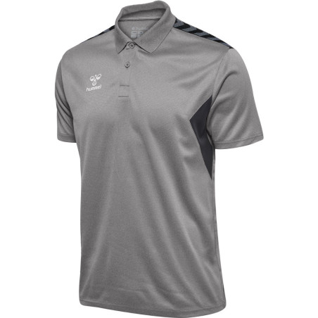 Polo Hummel HMLAUTHENTIC grey melange face