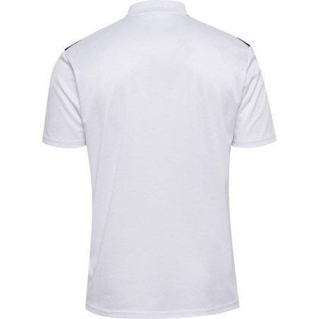 Polo Hummel HMLAUTHENTIC white dos