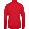 Sweat 1/2 zip Hummel HMLAUTHENTIC True Red dos