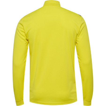 Sweat 1/2 zip Hummel HMLAUTHENTIC Blazing Yellow dos