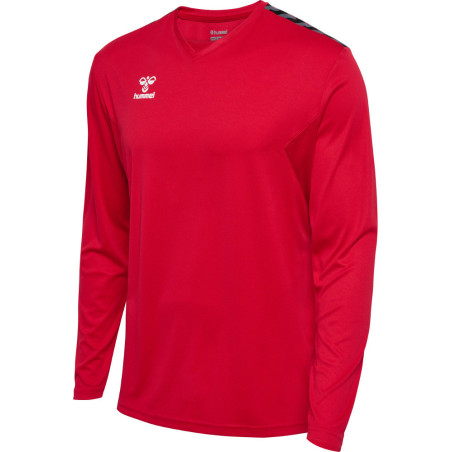 Maillot Hummel HMLAUTHENTIC manches longues True Red face