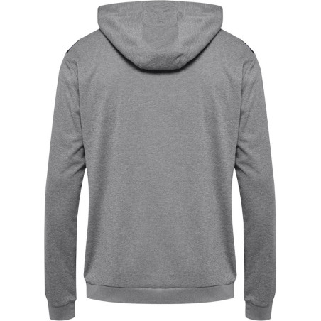 Sweat à capuche Hummel HMLAUTHENTIC Grey Melange dos