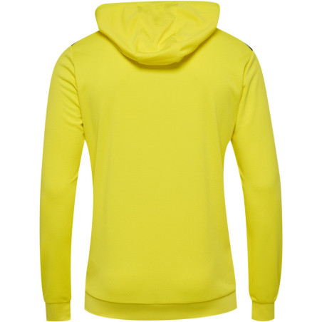 Sweat à capuche Hummel HMLAUTHENTIC Blazing Yellow dos