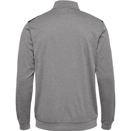 Veste zippée Hummel HMLAUTHENTIC Grey Melange dos
