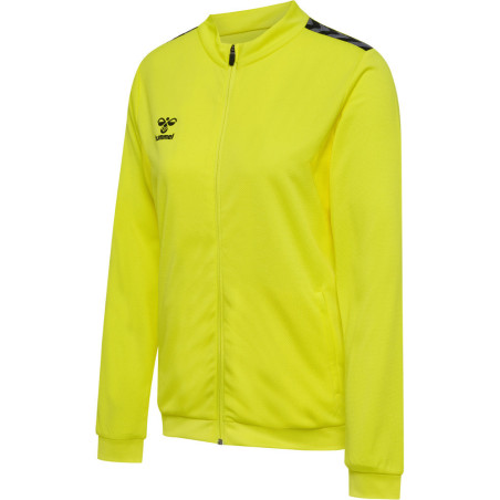 Veste zippée Hummel Femme HMLAUTHENTIC Blazing Yellow face
