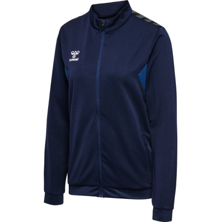 Veste zippée Hummel Femme HMLAUTHENTIC Marine face