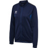Veste zippée Hummel Femme HMLAUTHENTIC Marine face