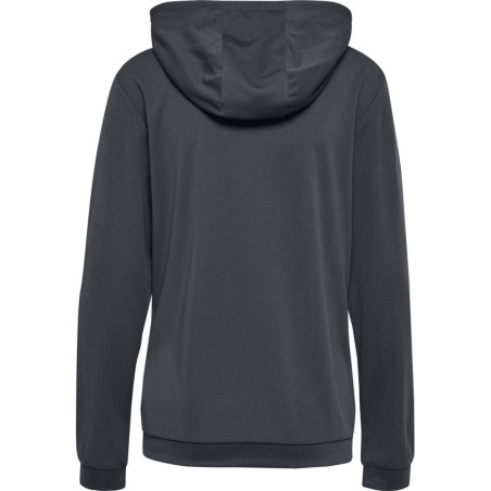 Veste zippée à capuche Hummel Femme HMLAUTHENTIC Asphalt dos