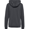 Veste zippée à capuche Hummel Femme HMLAUTHENTIC Asphalt dos