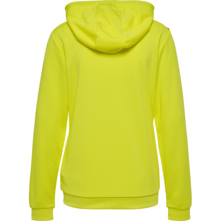 Veste zippée à capuche Hummel Femme HMLAUTHENTIC Blazing Yellow dos