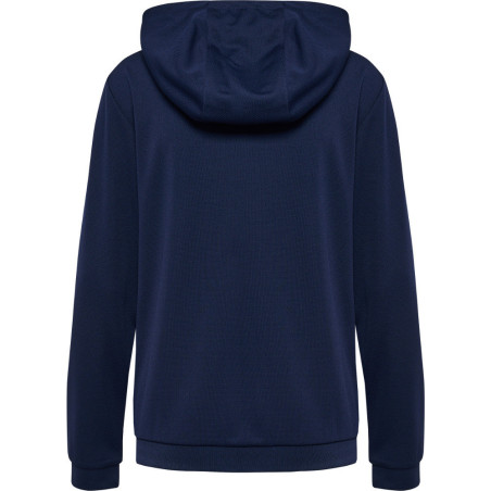 Veste zippée à capuche Hummel Femme HMLAUTHENTIC Marine dos