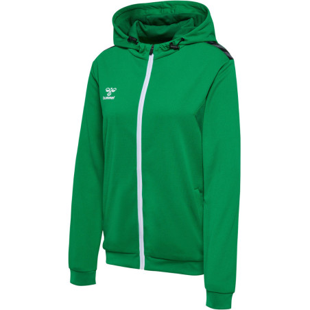 Veste zippée à capuche Hummel Femme HMLAUTHENTIC Jelly Bean face