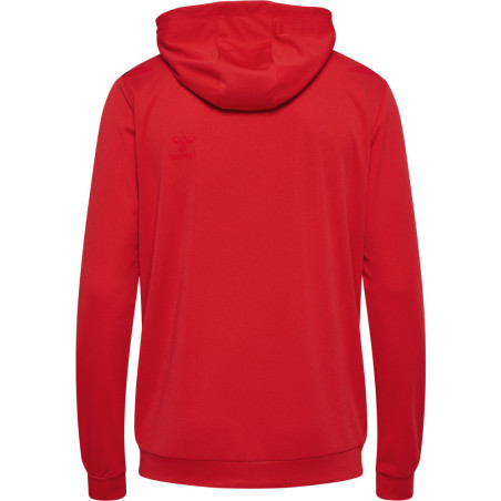 Veste zippée à capuche Hummel HMLAUTHENTIC True Red dos